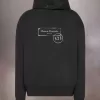 520 stempelprint hoodie met capuchon