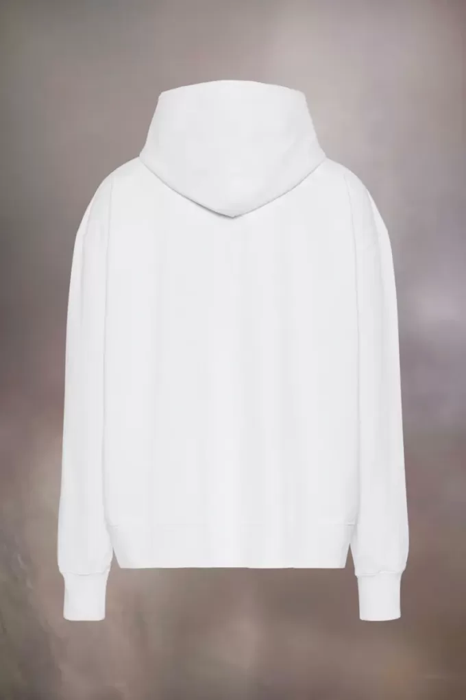 520 stempelprint hoodie met capuchon