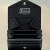Accordeon vouw leren portemonnee
