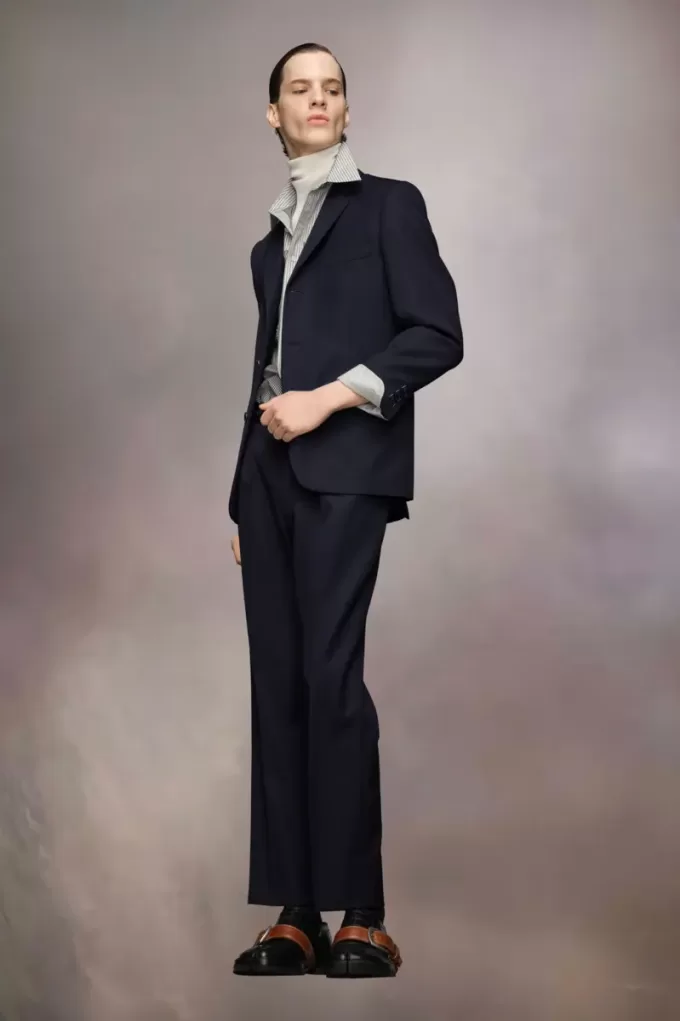 Brits mohair colbert