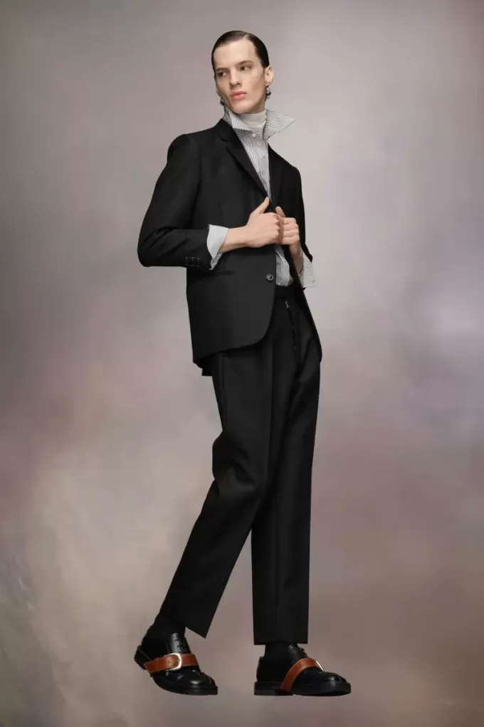 Brits mohair colbert