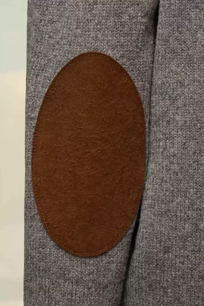 Elleboogpatch Cardigan