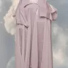 Gelamineerde taft midi-rok
