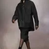 Gewatteerd satijnen katoenen shirt
