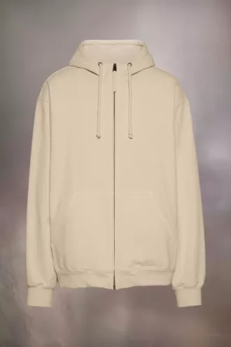 Hoodie met geborduurd logo