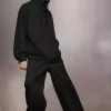 Hoodie met geborduurd logo