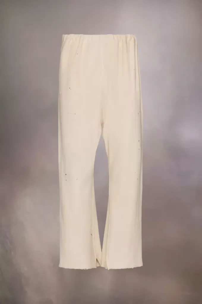Joggingbroek met uitgesneden zoom
