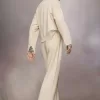 Joggingbroek met uitgesneden zoom