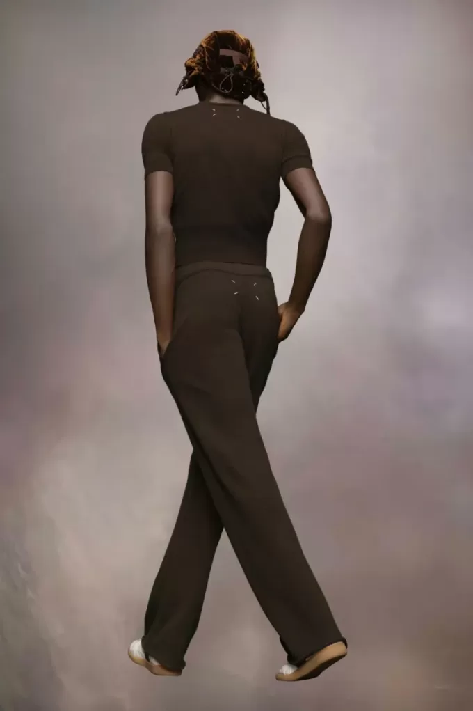 Kasjmier gebreide broek Kasjmier gebreide broek