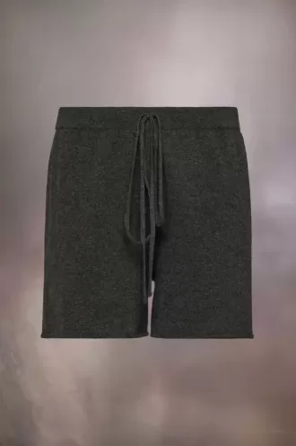 Kasjmier gebreide shorts