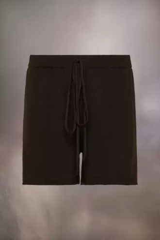 Kasjmier gebreide shorts