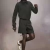 Kasjmier gebreide shorts