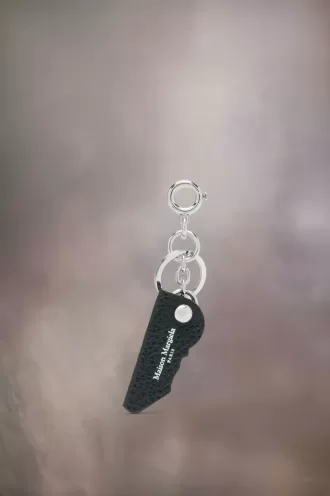 Logo leren sleutelhanger