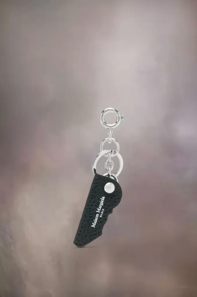 Logo leren sleutelhanger