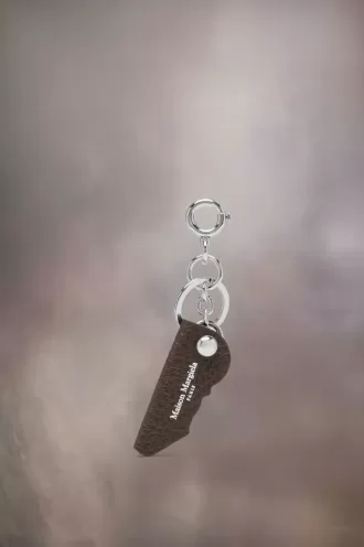 Logo leren sleutelhanger