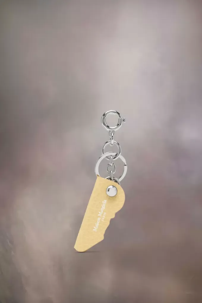 Logo leren sleutelhanger