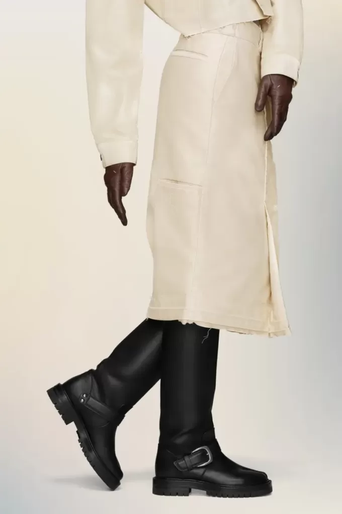 Maison Margiela Chino midi-rok