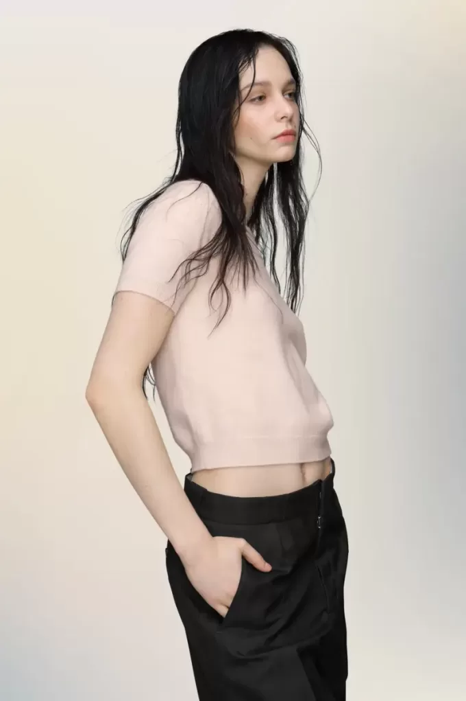 Maison Margiela Crewneck gebreide top