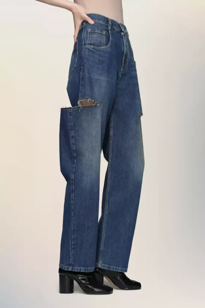Maison Margiela Cut-out jeans