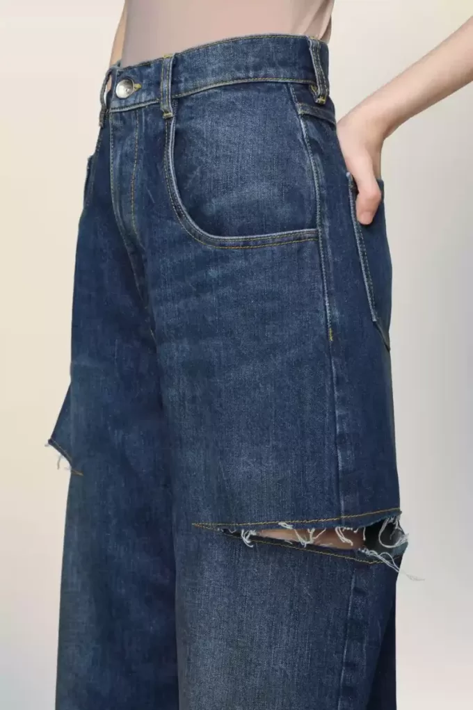 Maison Margiela Cut-out jeans