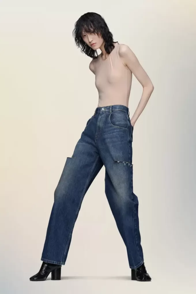 Maison Margiela Cut-out jeans