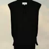 Maison Margiela gelaagd gebreid vest