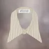 Maison Margiela Gestreepte kraag