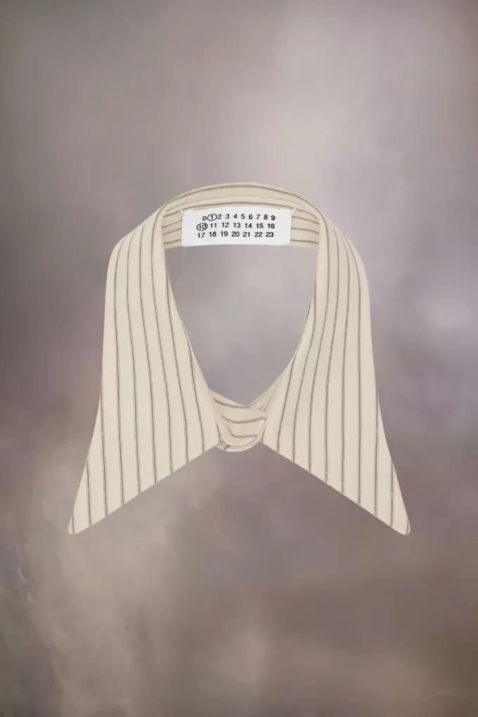 Maison Margiela Gestreepte kraag