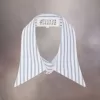 Maison Margiela Gestreepte kraag