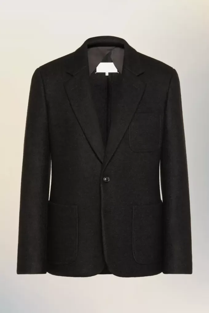 Maison Margiela Gevilte wollen jas