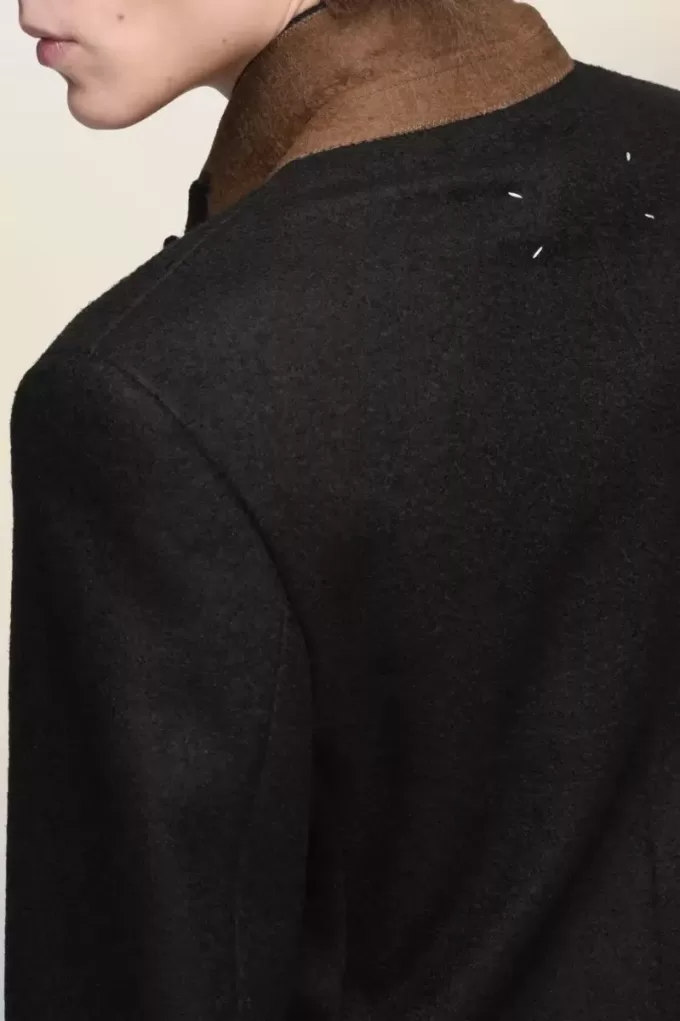 Maison Margiela Gevilte wollen jas