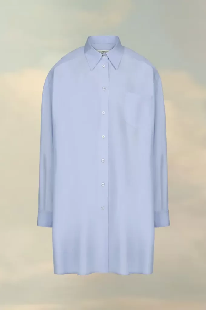 Maison Margiela Katoenen poplin overhemd