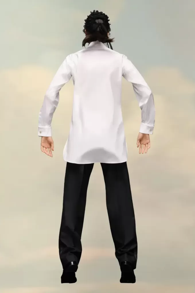 Maison Margiela Katoenen Poplin Overhemd
