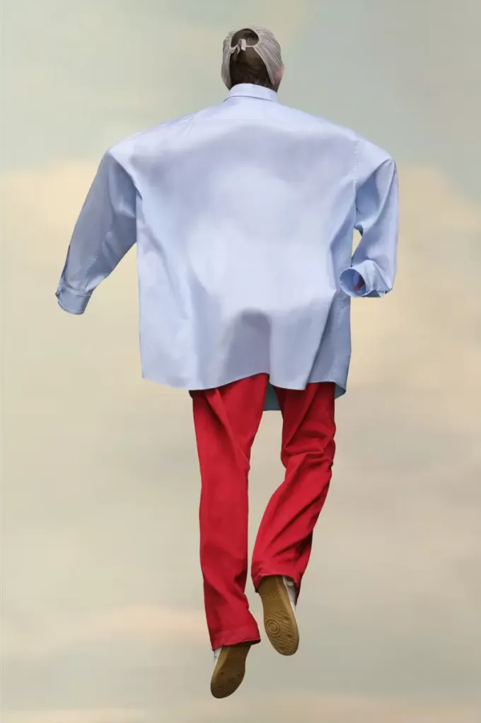 Maison Margiela Katoenen poplin overhemd