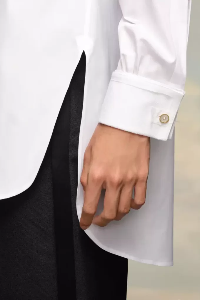 Maison Margiela Katoenen Poplin Overhemd