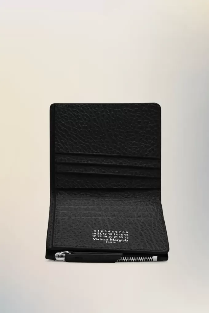 Maison Margiela leren klepportemonnee