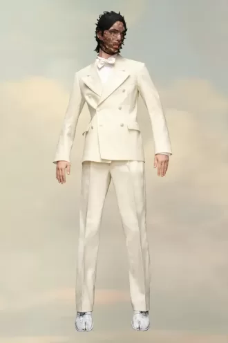 Maison Margiela Mohair Zijden Blazer