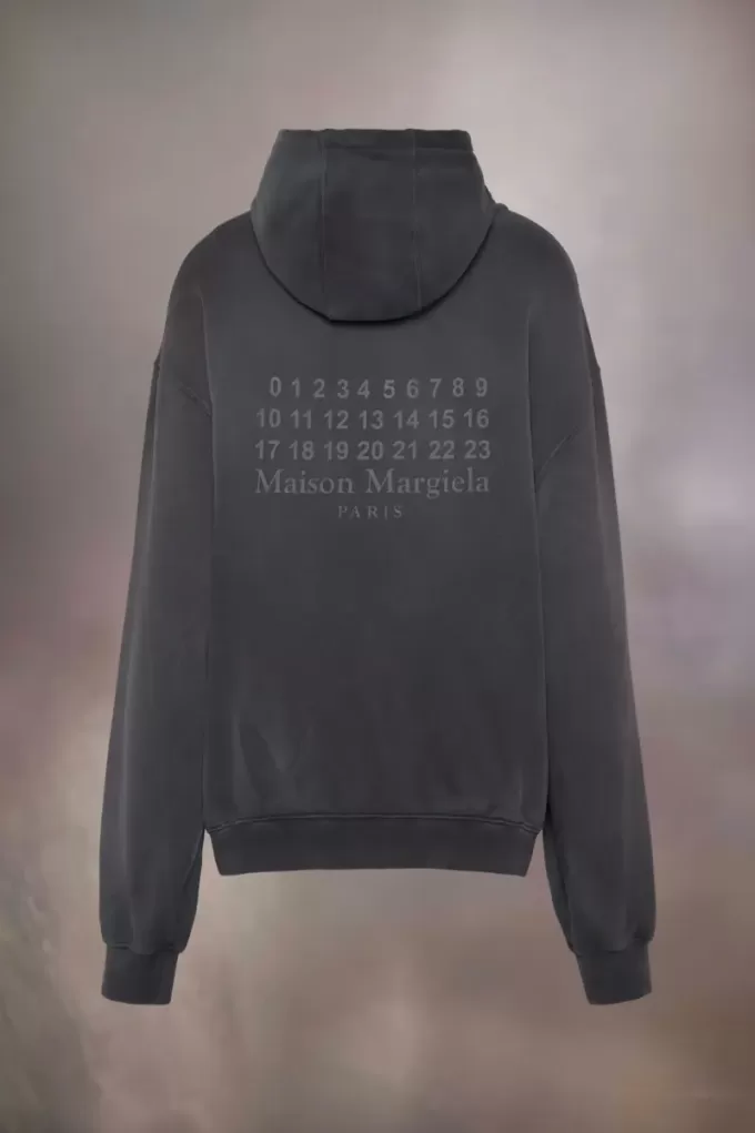 Maison Margiela Numeriek logo hoodie
