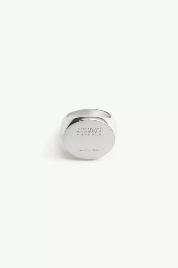Maison Margiela Numerieke ovale ring