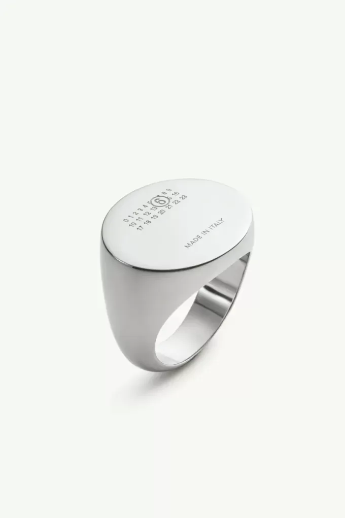 Maison Margiela Numerieke ovale ring