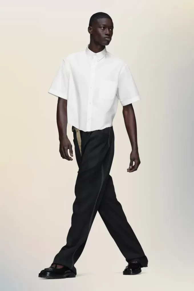 Maison Margiela Overhemd met korte mouwen
