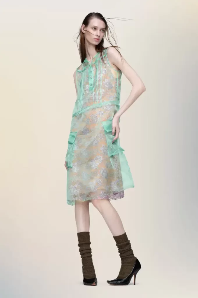 Maison Margiela Sheer theejurk