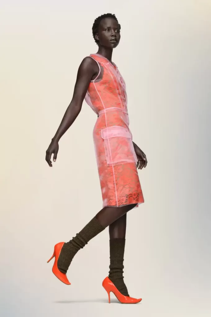 Maison Margiela Sheer theejurk