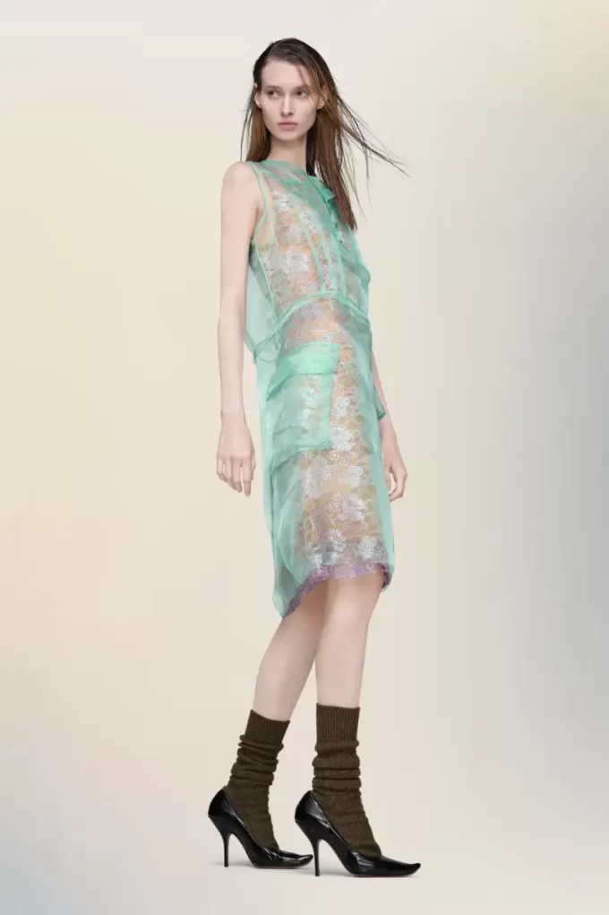 Maison Margiela Sheer theejurk