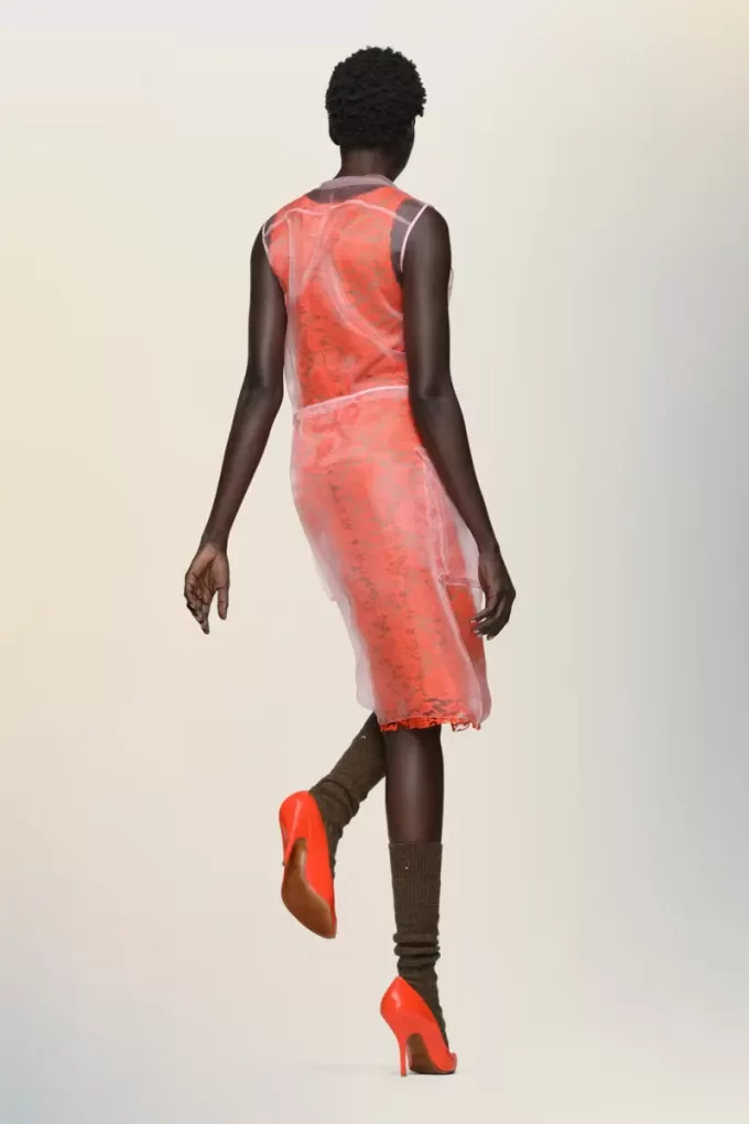 Maison Margiela Sheer theejurk