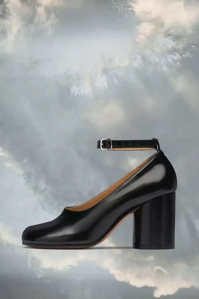 Maison Margiela Tabi leren hakken