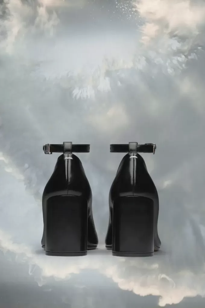 Maison Margiela Tabi leren hakken