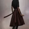 Maison Margiela Taffeta Midi Rok