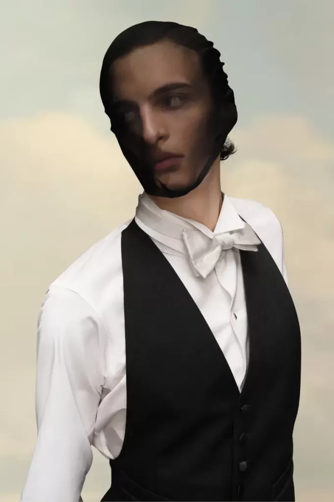 Maison Margiela vlinderdas
