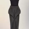 Maison Margiela Wollen bustierjurk